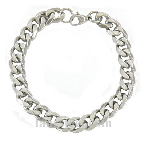 two sides polished bracelet width 11mm length 23cm FSB00W42 - Click Image to Close